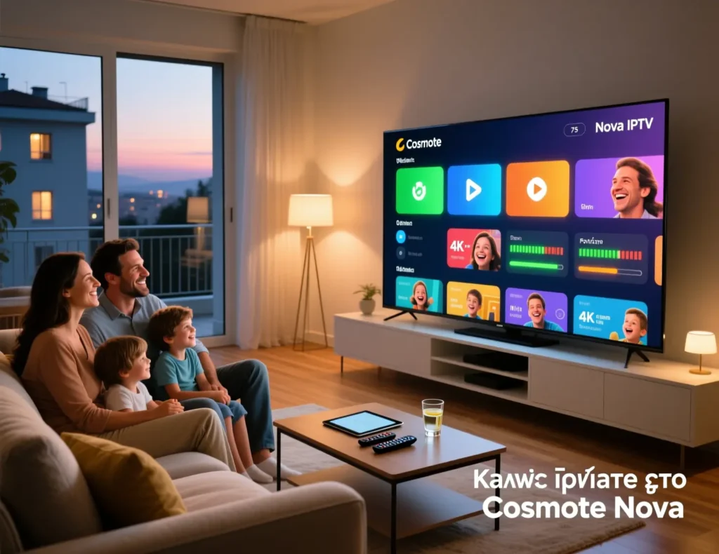 iptv app cosmote nova