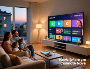 iptv app cosmote nova