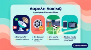 δωρεάν δοκιμή cosmote nova